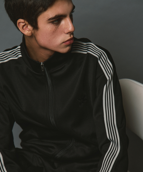 Трикотажная олимпийка Classic Logo Track Zip-Up [Black]