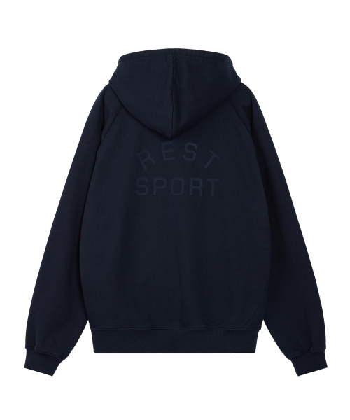 RS ZIP-UP HOODIE - NAVY