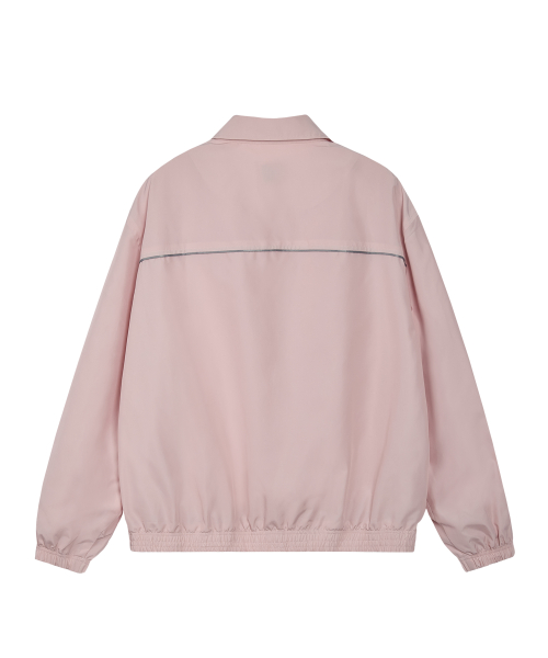 OVERSIZED COLLAR JACKET - PINK