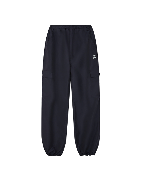 WIDE CARGO PANTS - DARK NAVY