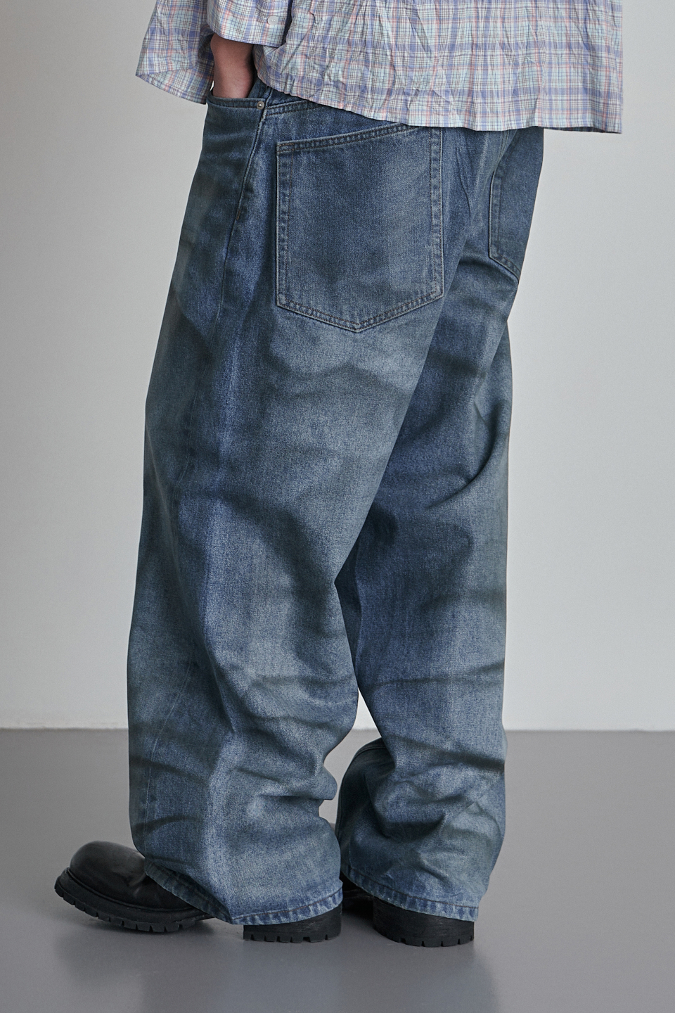 パンツ Yiyae Old School Wide Fit Denim Jeans 2025012014145817912595112678dd