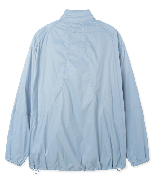 MODULAR PANEL LIGHT SHELL JACKET - SKY BLUE