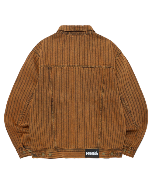 STRIPE TRUCKER JK (ORANGE)