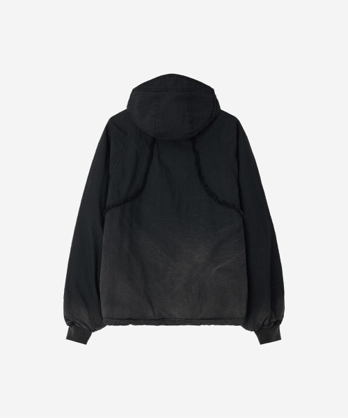 Destroyed Gradation Washing Puffer куртка