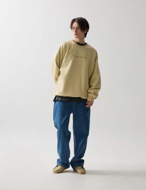 OFFICIAL LOGO SWEATSHIRTS BUTTER