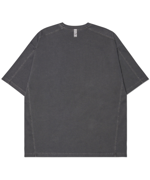 MOLTING T-SHIRT - угольно-серый
