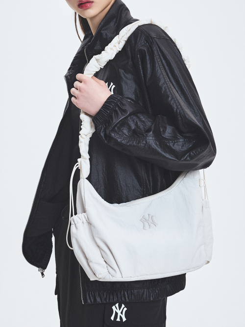 Сумка-хобо Basic Athleisure NY (Cream)
