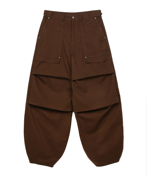 Agata Balloon Trouser Brown