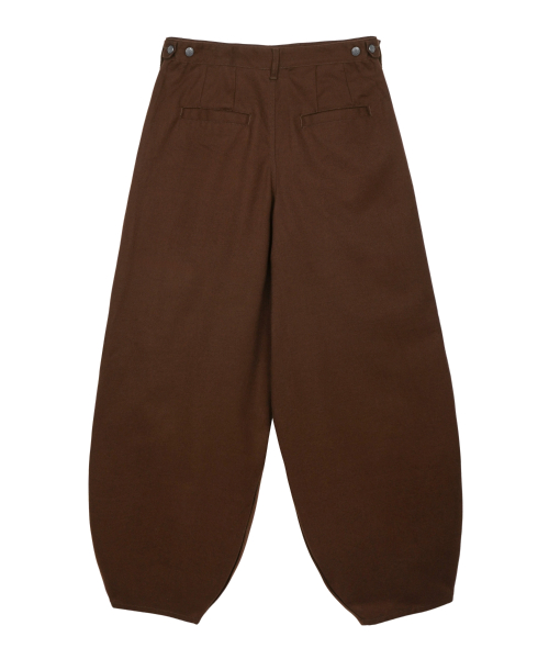 Agata Balloon Trouser Brown