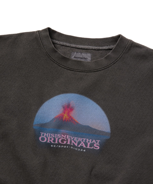 Volcano W Crewneck угольно-серый