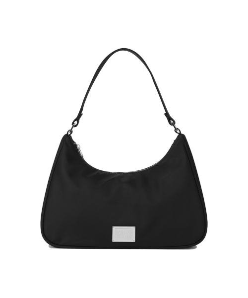 CLASSIC LOGO HOBO BAG чёрный