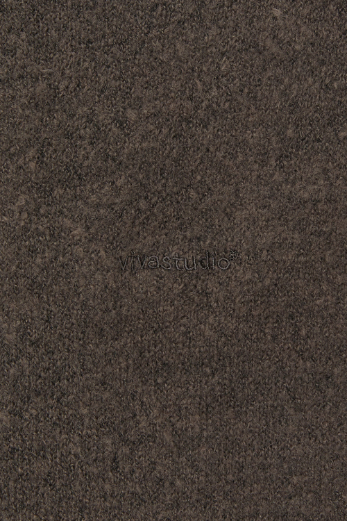 VESPER LOGO трикотаж ZIP-UP [BROWN]