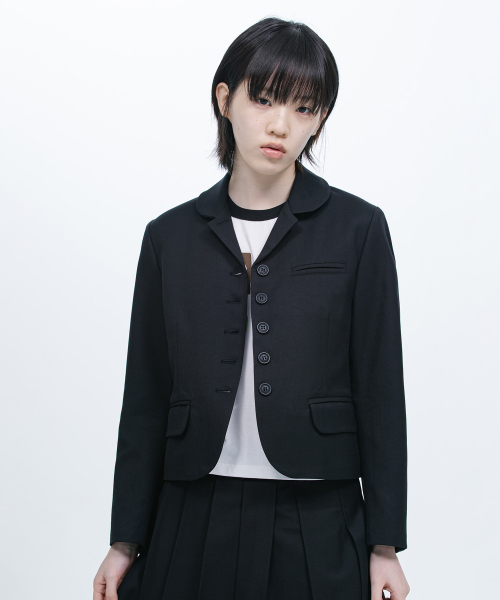 REGULAR BLAZER куртка чёрный
