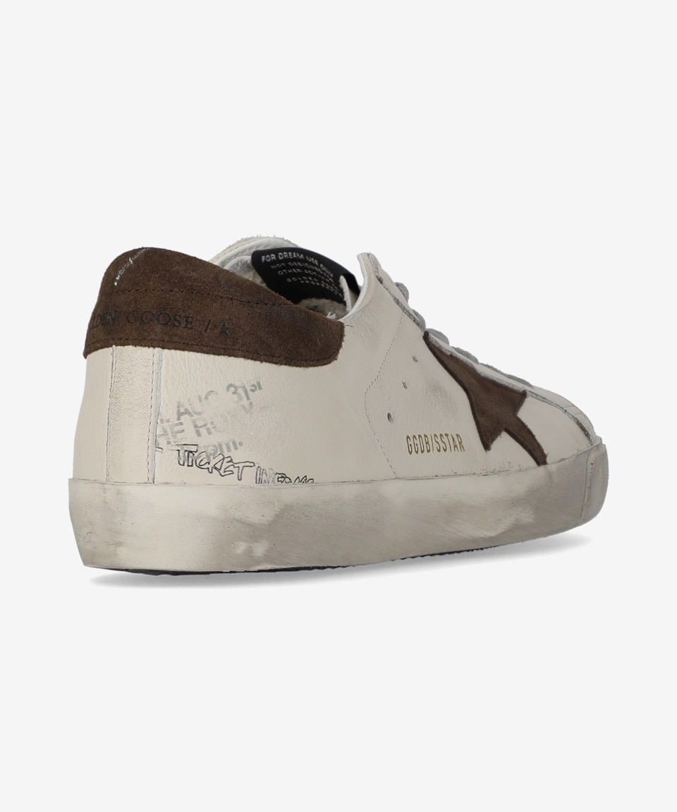 ★Golden Goose★ Superstar Browntap Sneakers White GMF00101F Buy Golden Goose Superstar 'White Brown Navy' - GMF00101