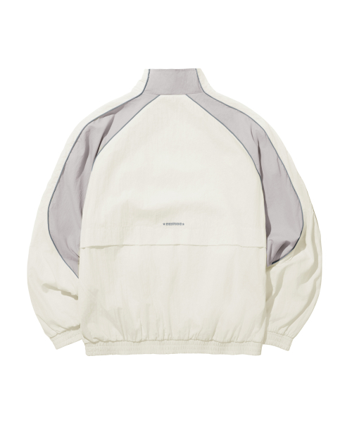 Куртка на молнии High Neck_Ivory