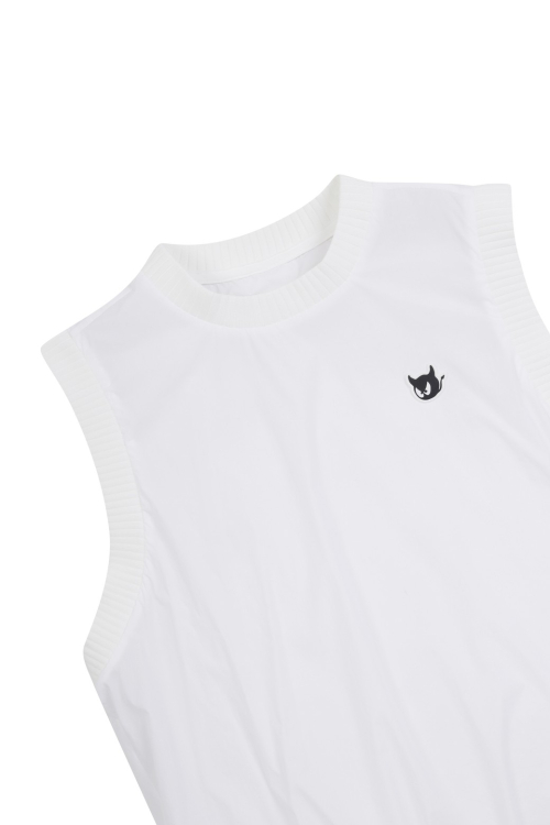 Women Waacky Pullover Vest_WWVAM25902WHX