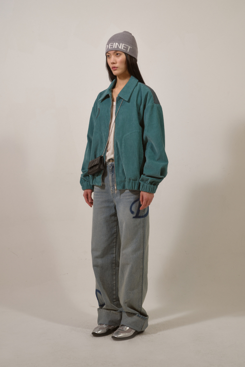 D & FRIENDS CORDUROY VARSITY куртка IN MINT