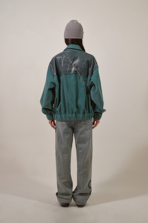 D & FRIENDS CORDUROY VARSITY куртка IN MINT