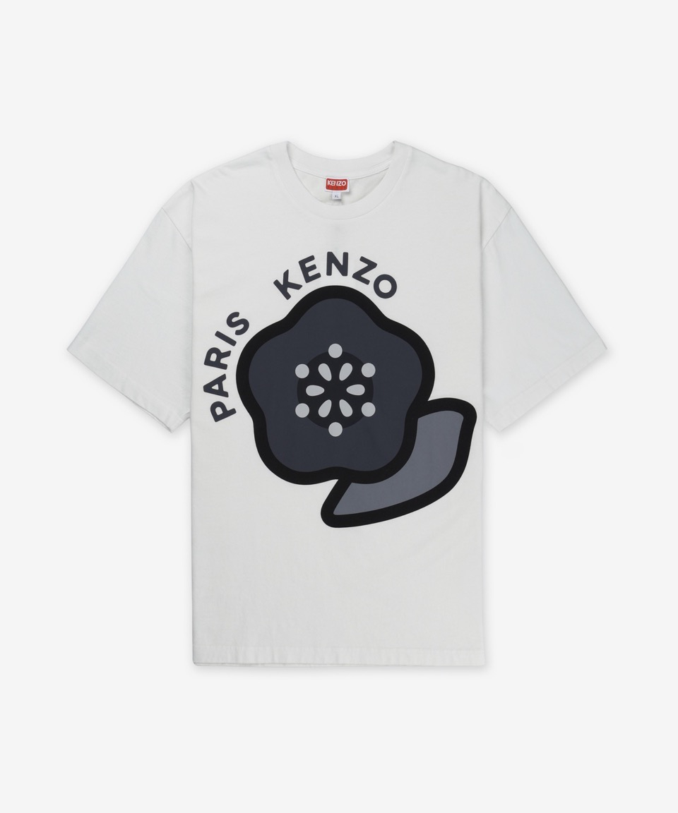 ★KENZO★ Genzo Pop Short Sleeve T-Shirt Off White FF55TS530 MUSINSA | KENZO Genzo Pop Short Sleeve T-Shirt - Off White
