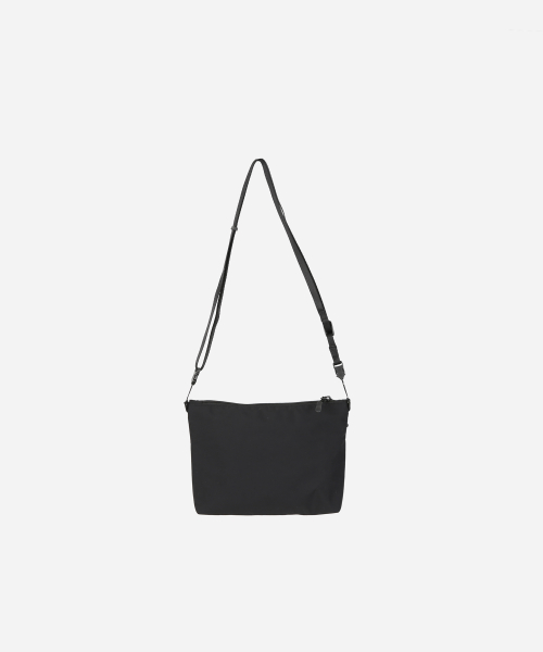 glow Recycled Nylon sacoche [Black]