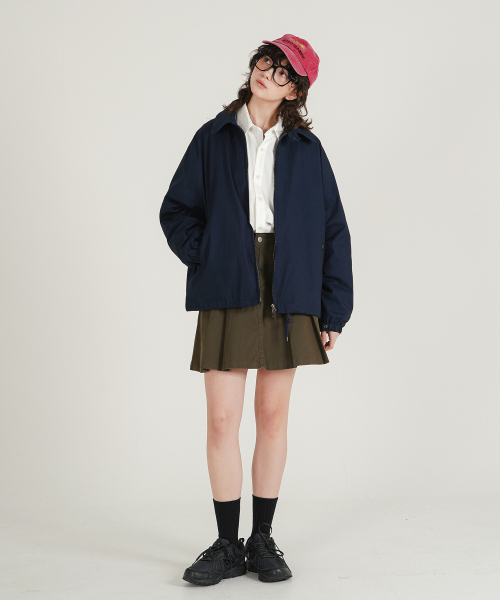 Doup oxford cotton куртка тёмно-синий JIOT7773