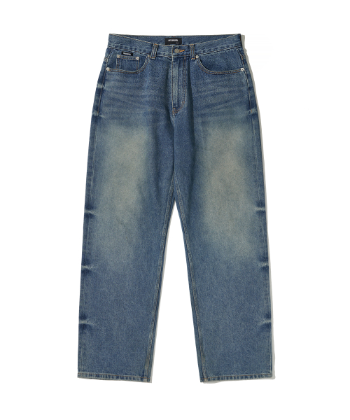 Джинсы Calf Graphic Denim Pants Blue