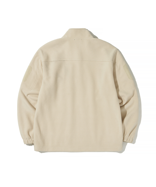 UTILITY FLEECE JACKET_cream