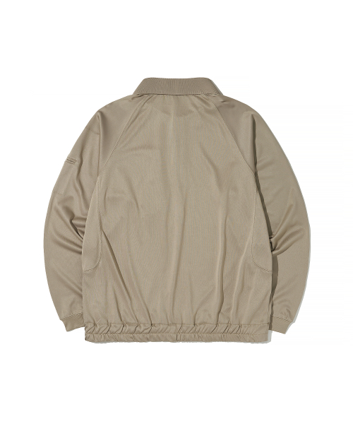 Пуловер пике утилитарного кроя Beige