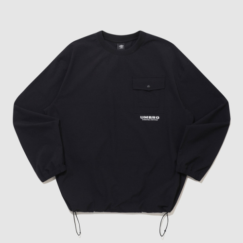 Черный анорак Utility Pocket (UQ121CWT26)