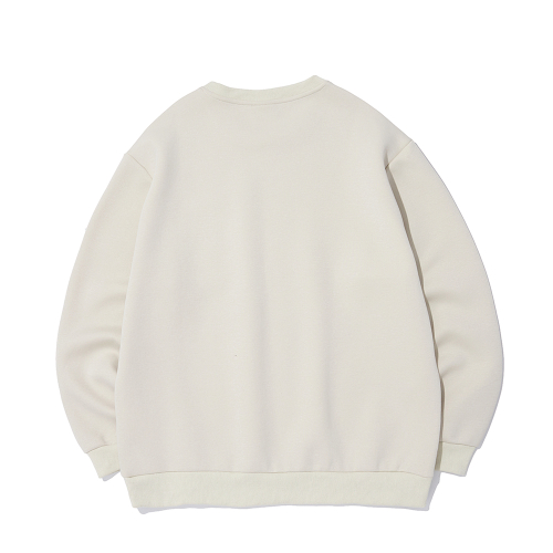 Свитшот с карманом и этикеткой Beige ITZ1TM01ABE