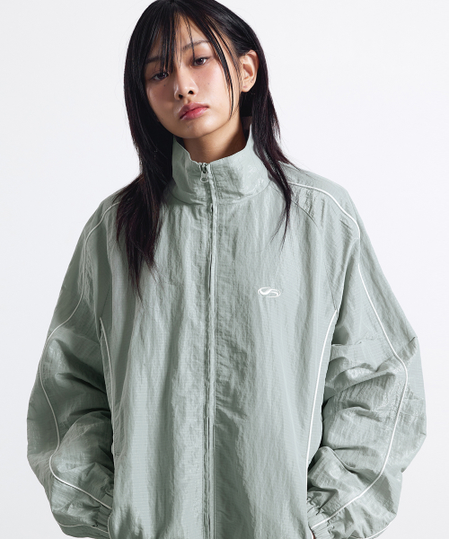[SET] Костюм с кантом-Light Grey