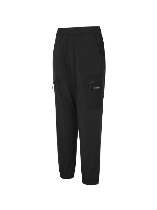 Мужские свободные карго-джоггеры (BLACK)