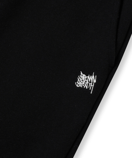 GRAPHICS SWEAT PANTS - BLACK