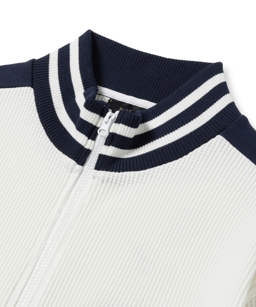 B SQUAD TRACK JACKET - OFF WHITE