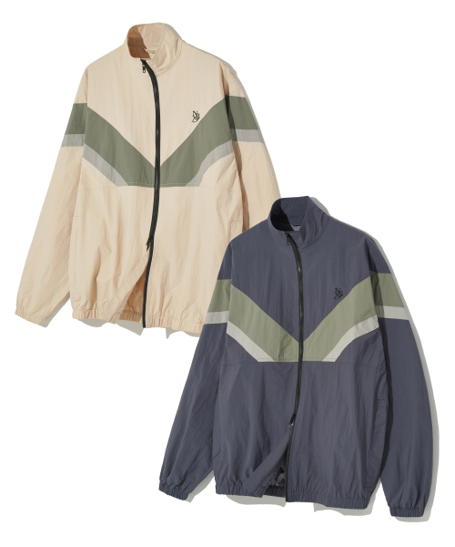 URBAN ACTIVE COLOR SCHEME WIND BREAKER [2color]