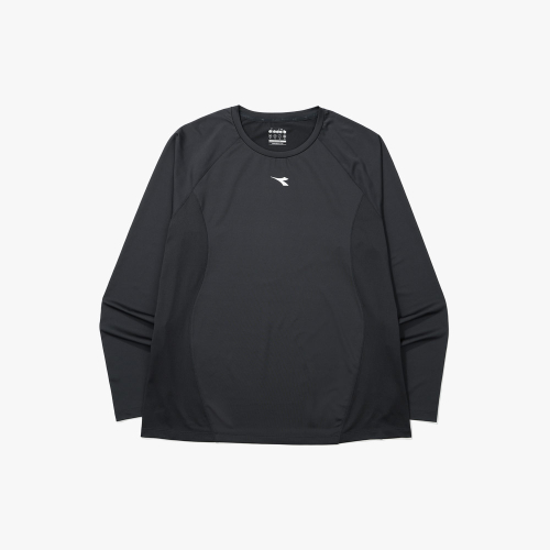 Беговая футболка с длинным рукавом Ventflow DARK GREY