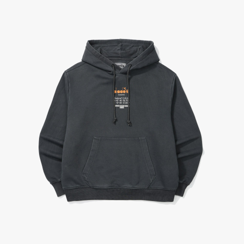 Худи Garment Dyeing GREY