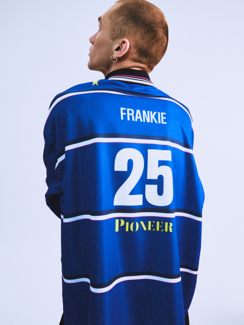DUPLEX LONG SLEEVE FOOTBALL JERSEY BLUE