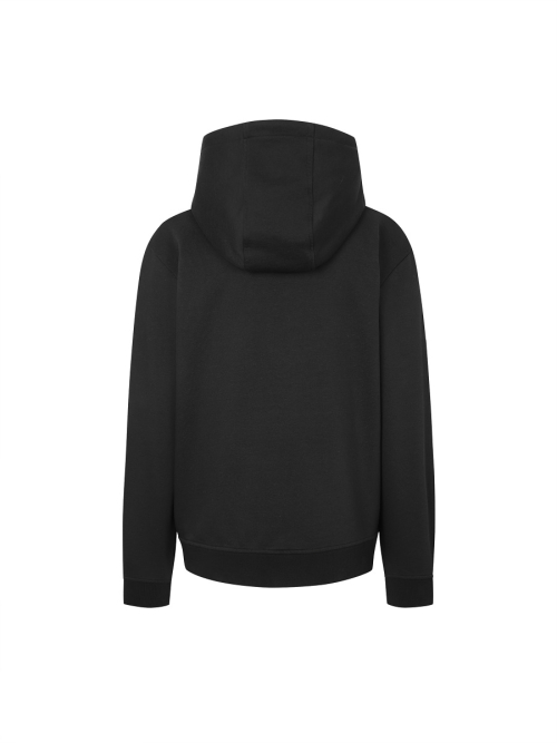 Мужская трикотажная куртка вареного кроя (BLACK)