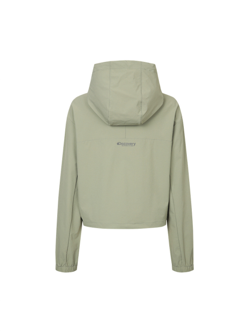 Женский тканый анорак для тренировок (N/KHAKI)