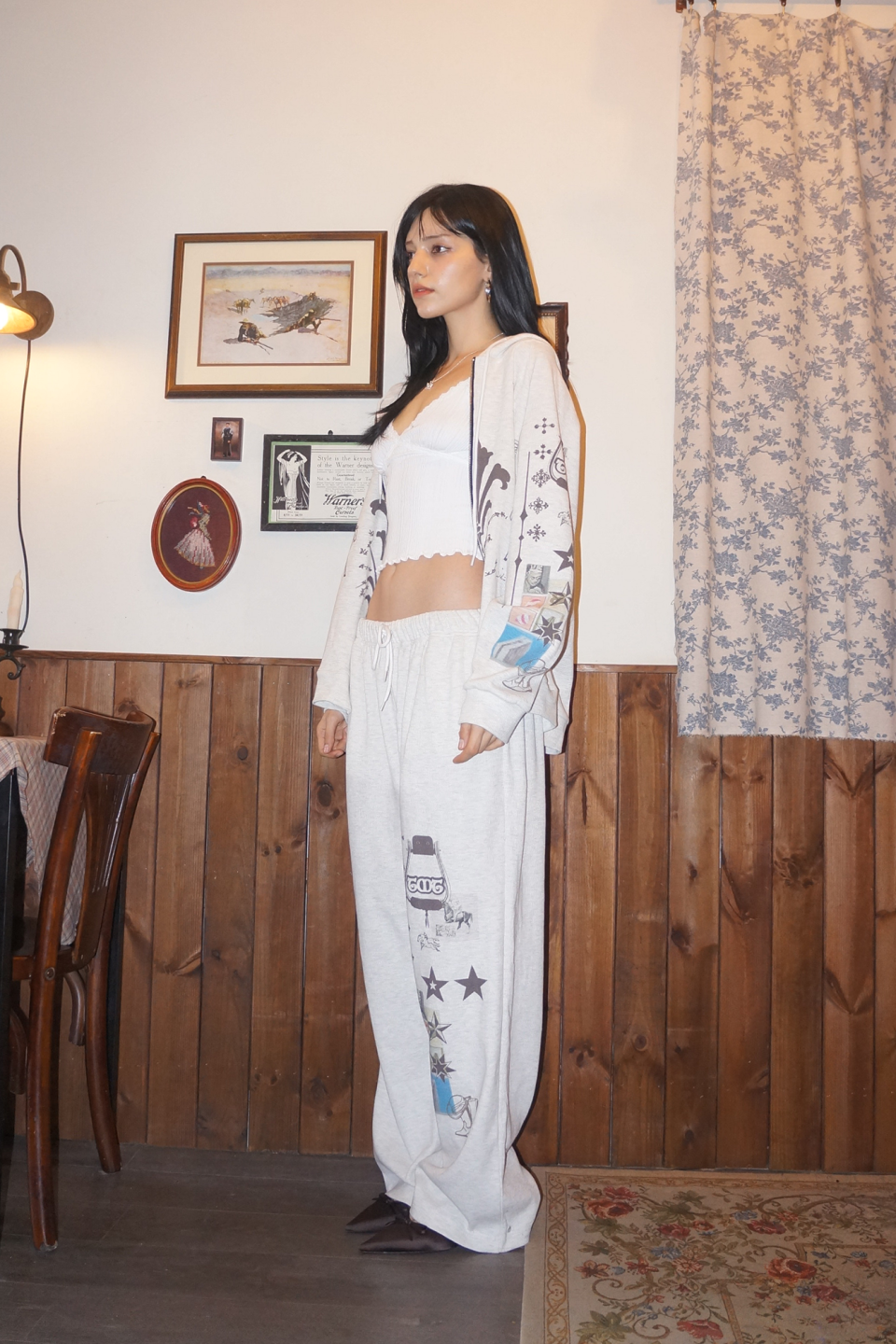 パンツ TOOMUCHTAX PRINTED WAFFLE PANTS (IVORY) MUSINSA | TOOMUCHTAX PRINTED WAFFLE PANTS (IVORY)