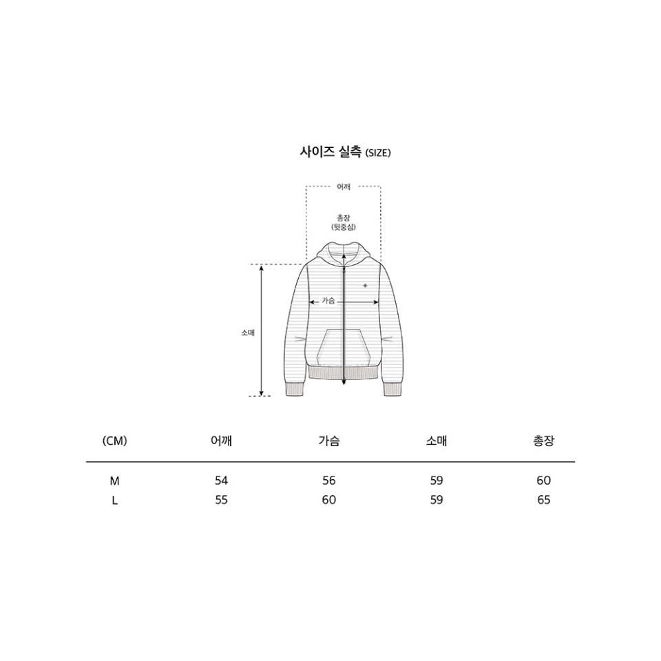 스트라이프 니트 후드 집업_블랙 상세 이미지 3