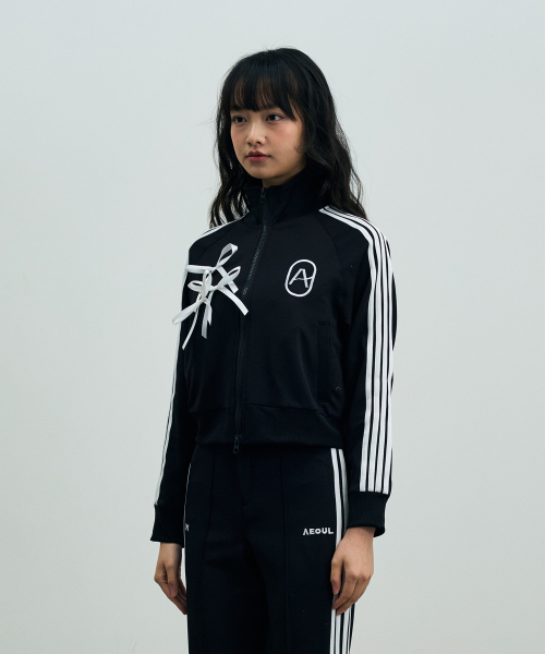 JOEL JERSEY TRACK TOP / BLACK
