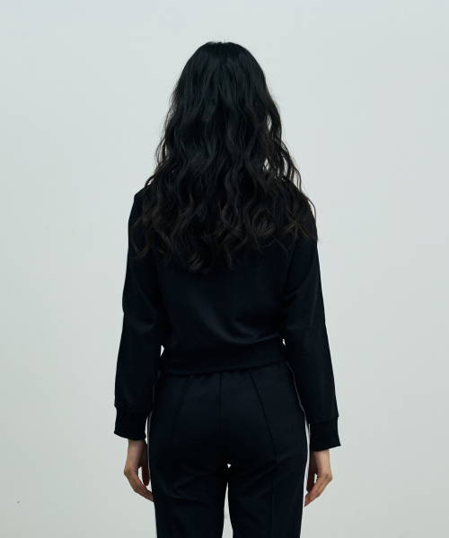 JOEL JERSEY TRACK TOP / BLACK