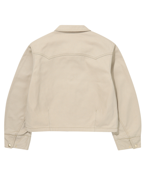 Рабочая куртка W на молнии Light Beige