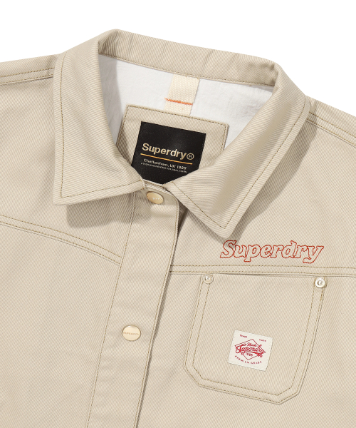 Рабочая куртка W на молнии Light Beige
