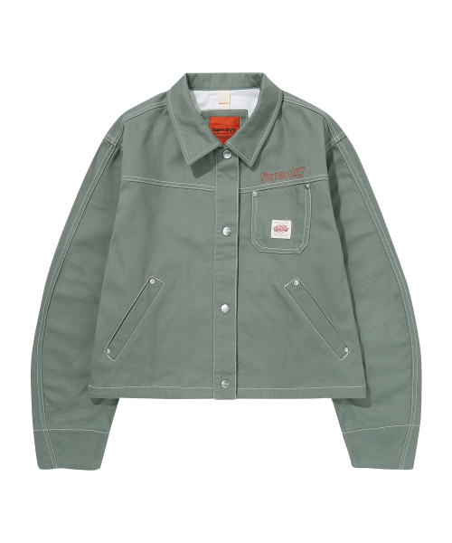 Рабочая куртка W Zip-Up Work Jacket Khaki