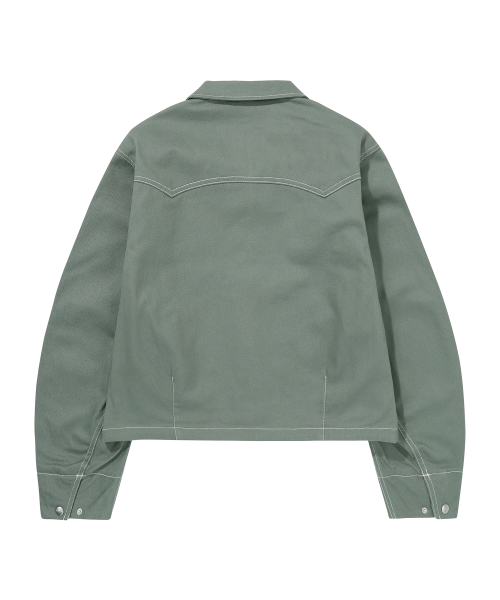 Рабочая куртка W Zip-Up Work Jacket Khaki