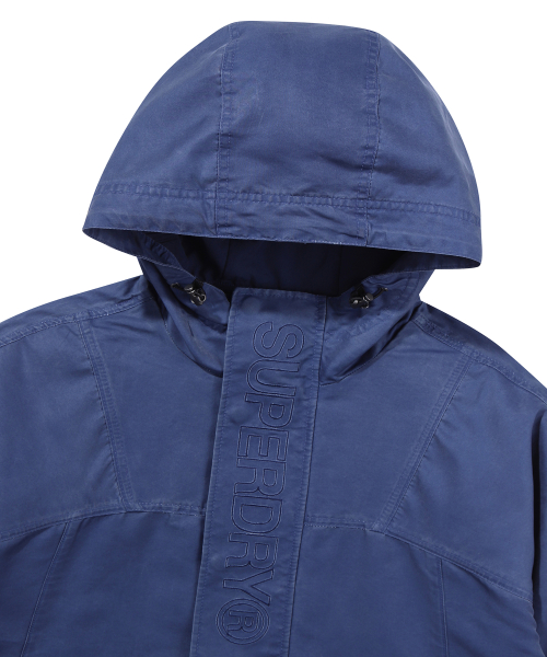Ветровка худи Signature Dark Blue