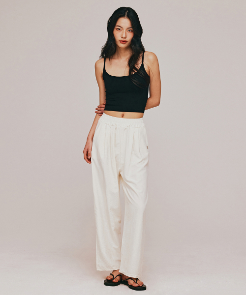 LIGHTWEIGHT NATURAL BANDING PANTS_T513BT700